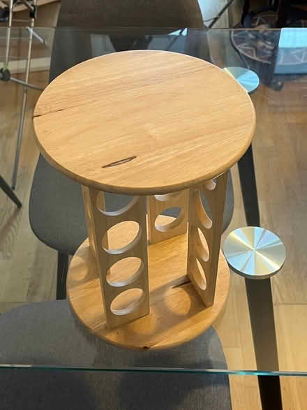 Photo of free Hardwood rotating spice rack (Duffel House, Vauxhall) #1