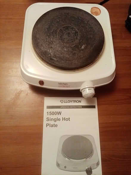 Photo of free Single hotplate (PO15 Hill Park) #1