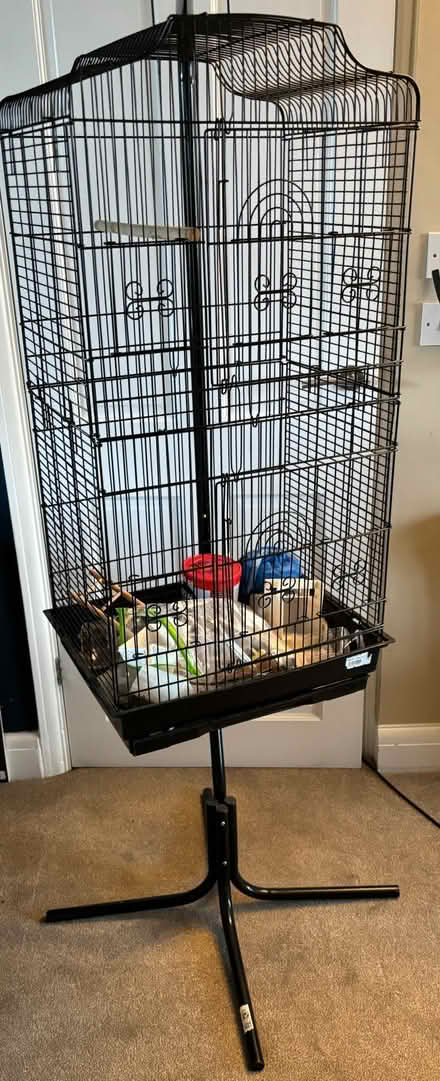 Photo of free Bird cage and stand (Welling DA7) #2