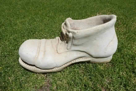 Photo of free Concrete Boot Garden Pot (Hoppers Crossing) #1