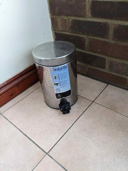 Photo of free 3 Litre Metal Bin (NN8 Wellingborought) #1
