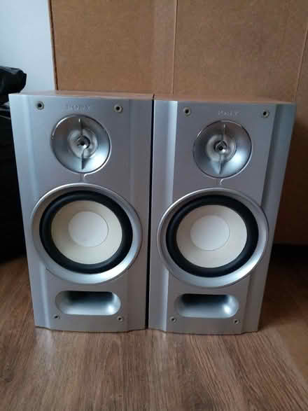 Photo of free Sony stereo speakers (Horn's Mill SG13) #1