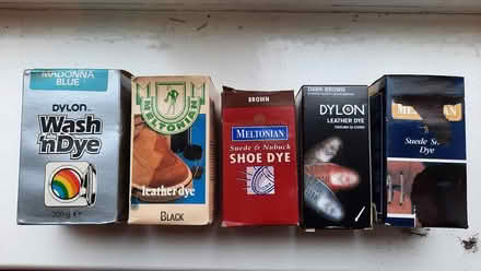 Photo of free Fabric dyes (suede, leather+) (Close to Wrexham Centre) #1