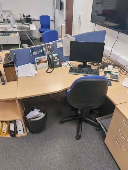 Photo of free Office desks x 2 (Walton Summit PR5) #1