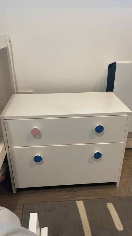 Photo of free Chest of 2 drawers (Mitcham) #1