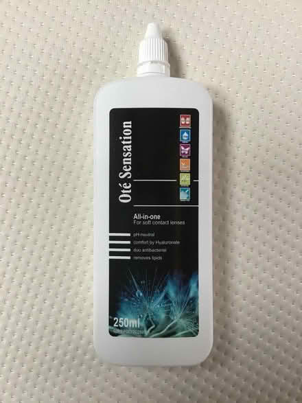 Photo of free Contact lens solution (Sutton Courtenay OX14) #1