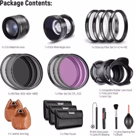 Photo of free NEEWER 55mm Lens and Filter Set (Trowbridge BA14) #2