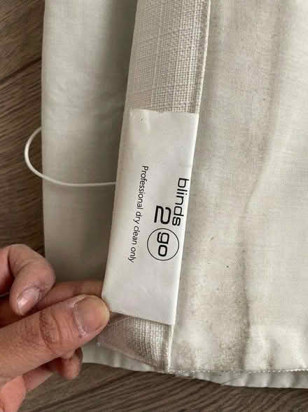 Photo of free Blinds2go white roller blind (Kenton HA3) #2