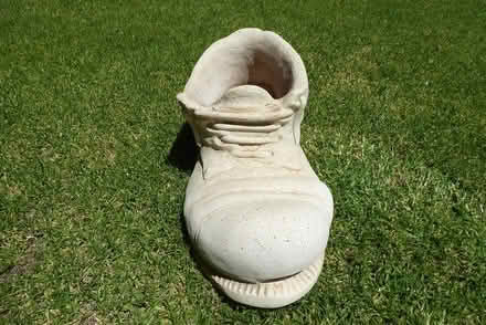 Photo of free Concrete Boot Garden Pot (Hoppers Crossing) #3