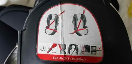 Photo of free Joie child car seat 15kg-36kg (Gatley SK8) #1