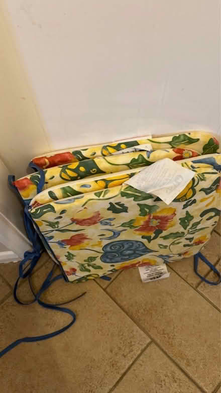 Photo of free Garden cushion (Loughborough) #1