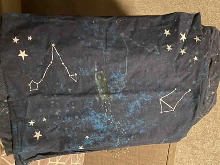 Photo of free King size Space duvet cover and two pillow cases (Colchester CO4) #1