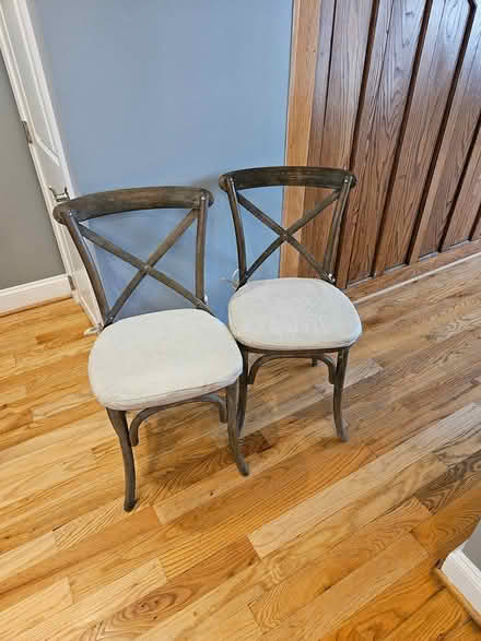 Photo of free Two wicker chairs (435 Quincy St NW) #1