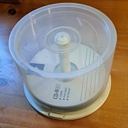 Photo of free 15 blank CDs in a holder (Yaxley PE7) #1