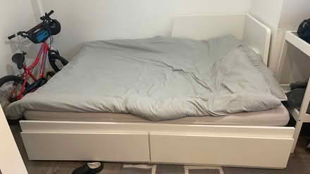 Photo of free Bed frame with 2 drawers (Mitcham) #1