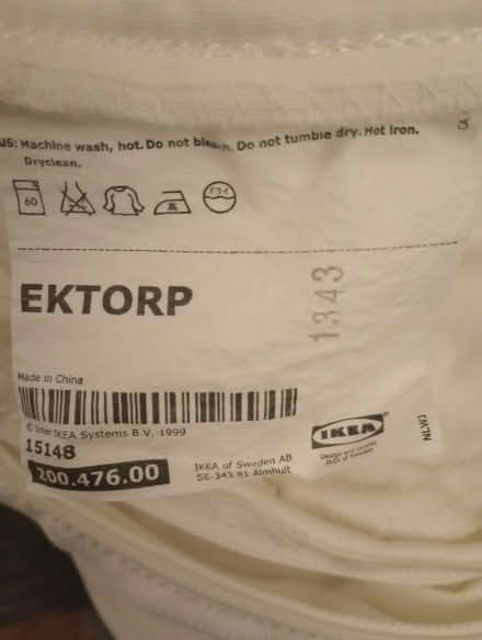 Photo of free EKTORP Sofa Cover (Betchworth) #2