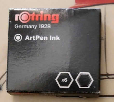 Photo of free Rotring Art pen cartridges (Aldrington BN3) #1