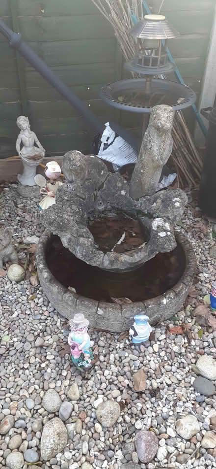 Photo of free Concrete Otters water feature (Iver SL0) #2