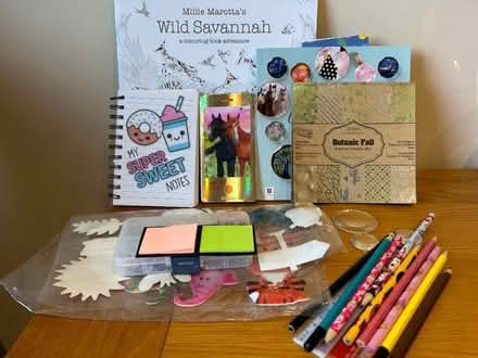 Photo of free Colouring books/note books/craft stuff (Penrith CA11) #1