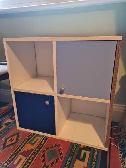 Photo of free Cube storage with blue doors (argos (SE25 / CR7) #1