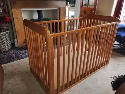 Photo of free Wooden cot (Coppull, PR7) #1