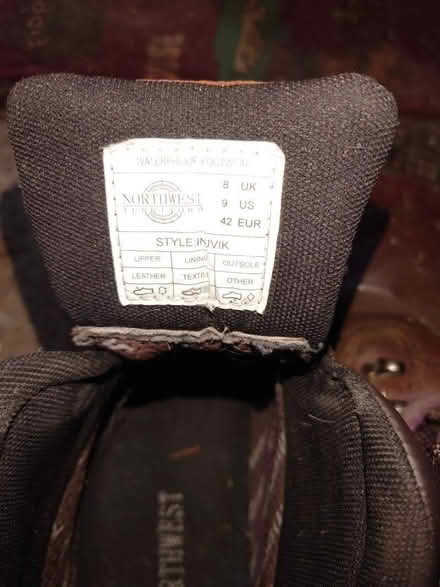 Photo of free Waterproof walking boots (Inwood SY6) #2