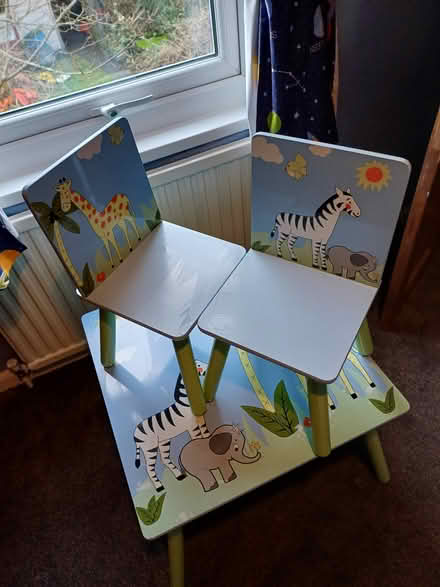 Photo of free Toddler table and two chairs (Trewoon) #3