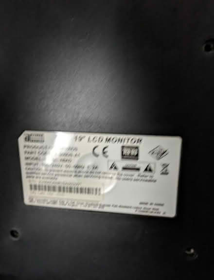 Photo of free 19" monitor (BH17 canford heath) #2