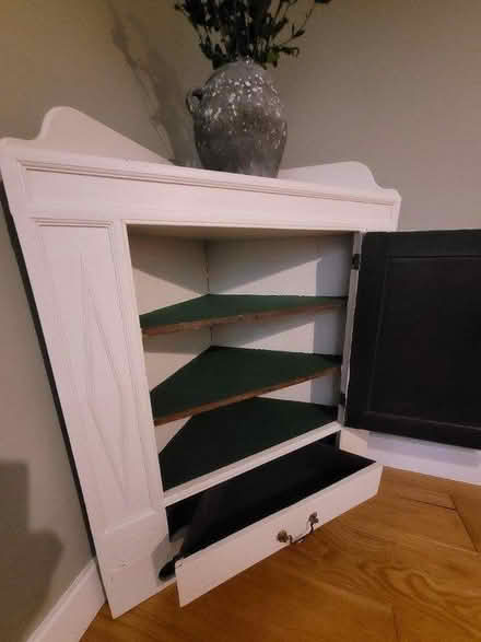 Photo of free Corner floor standing cabinet (Norton, Malton YO17.) #2