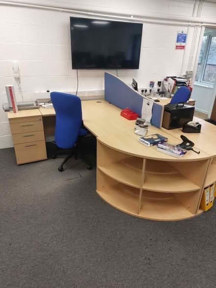 Photo of free Office desks x 2 (Walton Summit PR5) #4