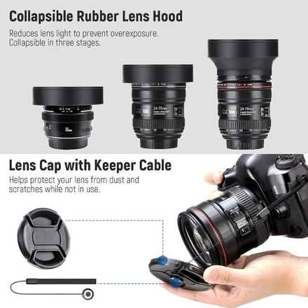 Photo of free NEEWER 55mm Lens and Filter Set (Trowbridge BA14) #1