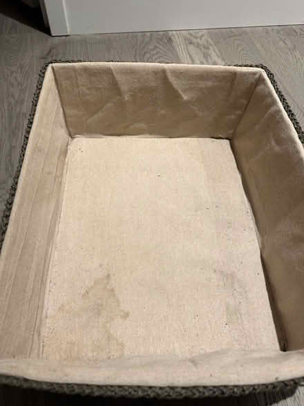 Photo of free Storage woven box (lower east side) #1