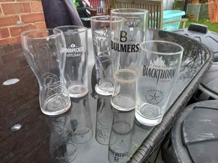 Photo of free Cider glasses (Hucclecote) #1