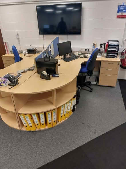 Photo of free Office desks x 2 (Walton Summit PR5) #2