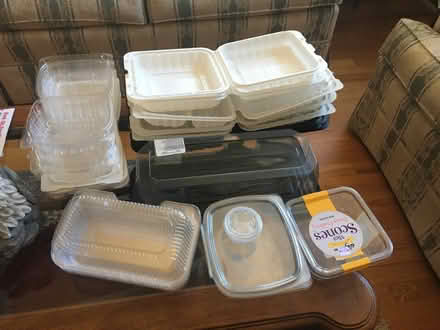 Photo of free Assorted plastic containers (Catonsville) #1