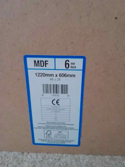 Photo of free Thick MDF (Bishops Walatham, SO32) #2