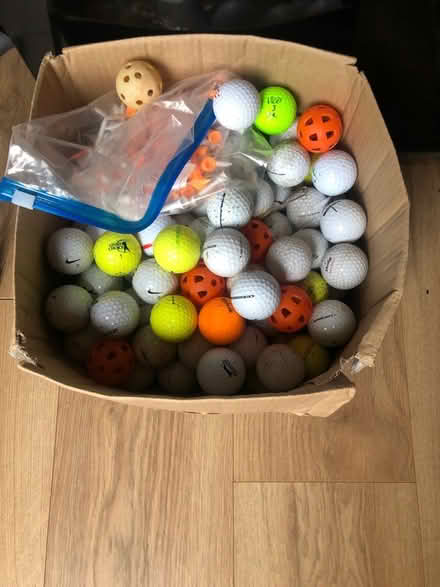 Photo of free Box of golf balls (HP22 Wendover) #1