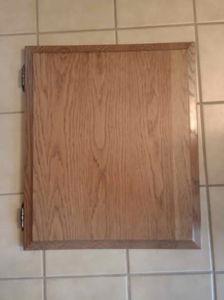Photo of free Oak cabinet doors (6) (Preston) #1
