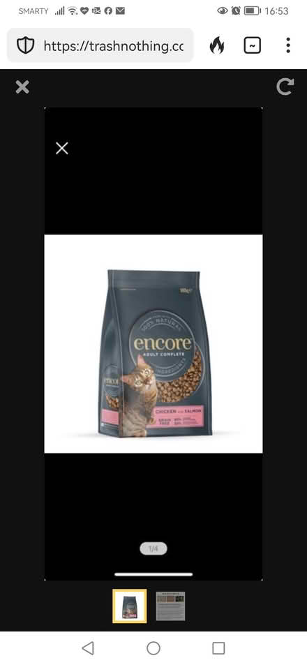 Photo of free Encore cat food (E4) #2