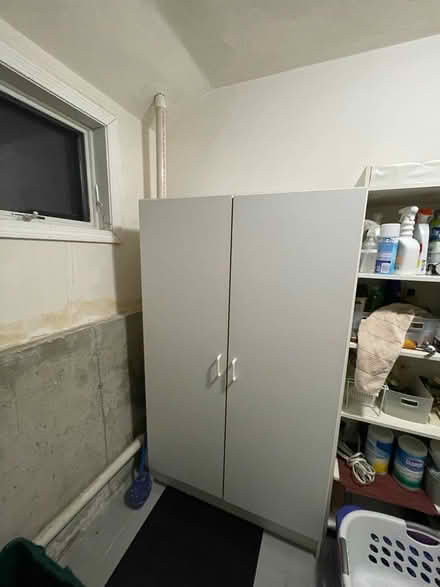 Photo of free Tall Storage Cabinet (Newton) #1