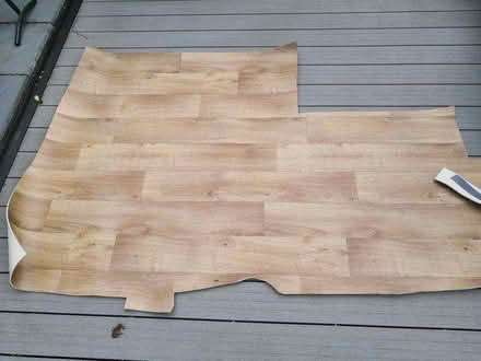 Photo of free Offcut of vinyl flooring (Exmouth, near Courtlands Cross) #1