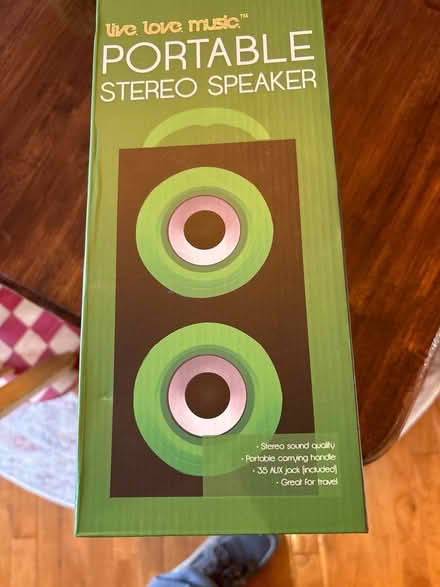 Photo of free Portable stereo speaker (Stafford) #1