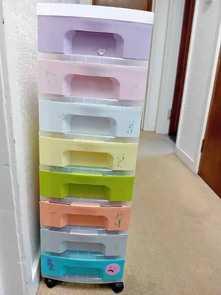 Photo of free Plastic drawer unit (Aberdeen AB12) #1