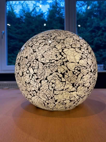 Photo of free Glass mosaic globe shape lamp (Twyford RG10) #2