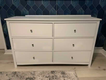 Photo of free Large set of white drawers (Kippax) #1