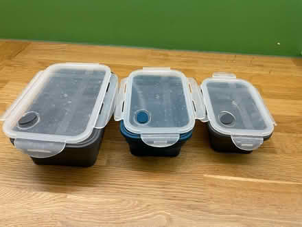 Photo of free Silicone tupperware (ashford) #1