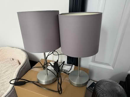 Photo of free 2 bedside lamps (Acton, London) #1