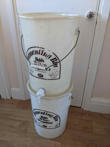 Photo of free 2 fermentation bins (Williamson Park LA1) #1
