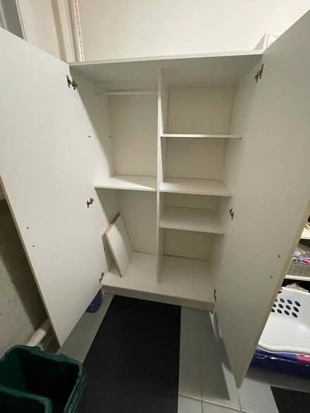 Photo of free Tall Storage Cabinet (Newton) #2