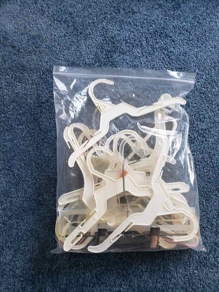 Photo of free Child sized clothes hangers (Davidsonville) #1